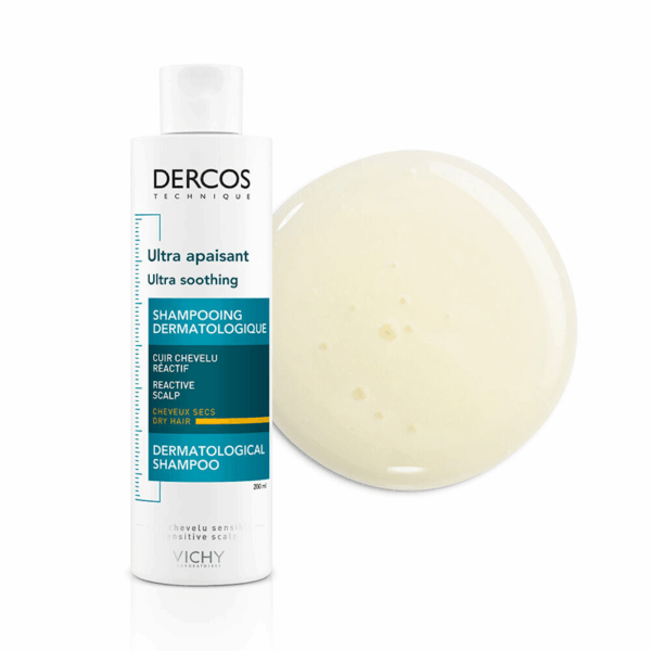 VICHY DERCOS SHMPOONIG ULTRA CHEVEUX SEC 200ML – Image 2