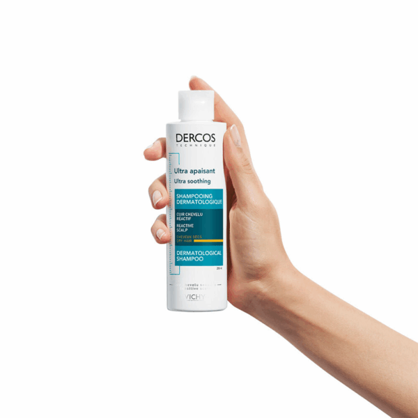 VICHY DERCOS SHMPOONIG ULTRA CHEVEUX SEC 200ML – Image 3